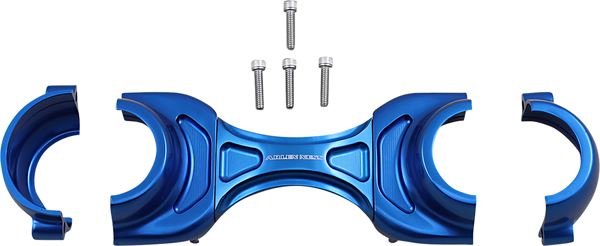 Arlen Ness Method Fork Brace 49MM Blue For HD FXLR 1750 06-20 20-357