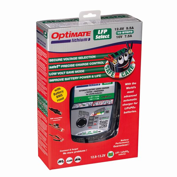 OPTIMATE LITHIUM Select 4S 9A 5S 7A Ampmatic Battery Charger Optimiser Conditioner Maintainer