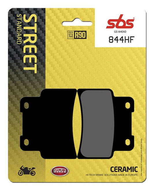 Sbs HF Street Ceramic Organic Brake Pads For Aprilia SL 900 2006-2024 844HF