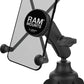 RAM MOUNTS X-Grip® Large Phone Mount with Stubby™ Cup Holder Base