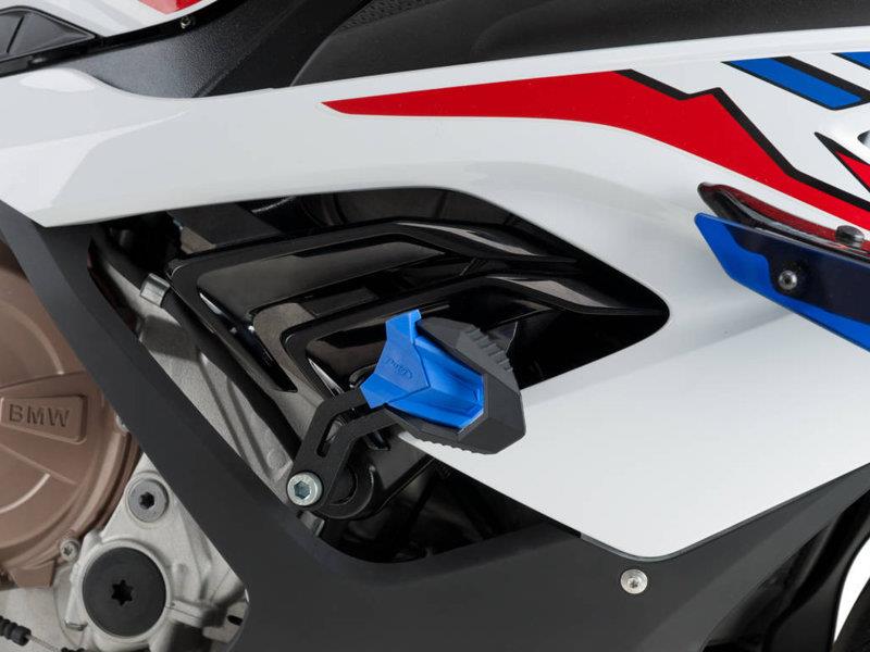 PUIG R19 Frame Sliders Black for BMW S1000 RR 19-22 3706N