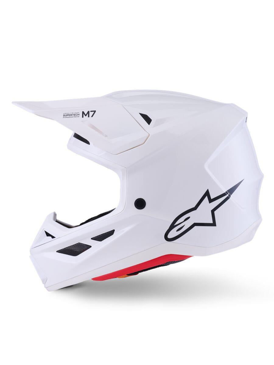 ALPINESTARS SM7 Helmet WHITE-GLO 2025 Model