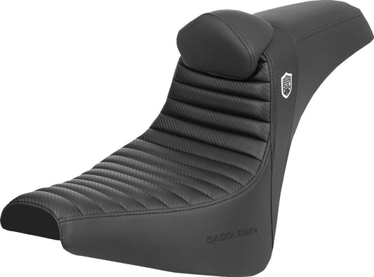 Saddlemen Pro Series SDC Performance Grip Seat Black Carbon Fiber SC81830TB