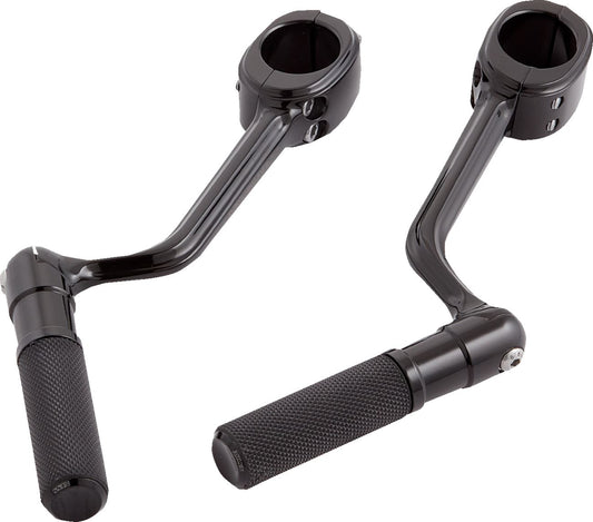 Arlen Ness Highway Peg  Mounts With Pegs Aluminum Anodized Swivel 400-045