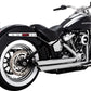 VANCE + HINES Big Shots Staggered 2-into-2 Exhaust System STAG.CHR.ST 17341