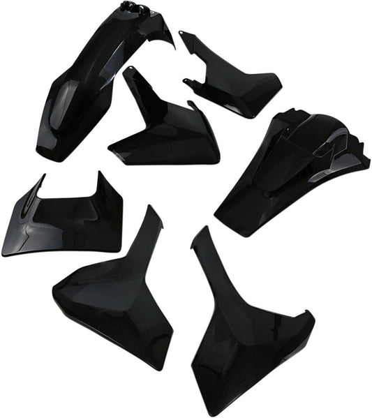 UFO Bodykit For Husqvarna Tx/Te/Fe 17-19 Black HUKIT621-001