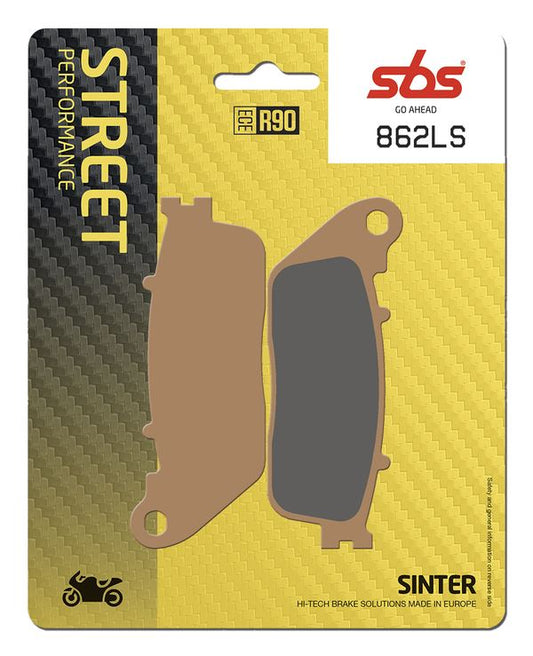 Sbs LS Street Sintered Rear Brake Pads For Honda CB 1000 R+ 2008-2020 862LS