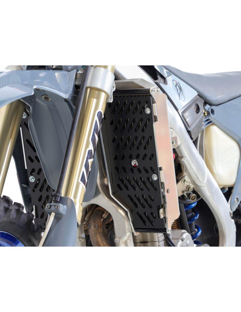 AXP RACING XTREM Hard Enduro Radiator Guards for TM Moto EN 250/300 ES Black AX1839