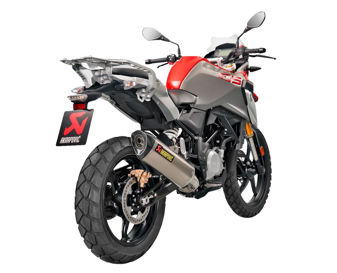 Akrapovic Racing Line Exhaust System SS/CF For BMW G 310 R 16-24 S-B3R2-HRSS