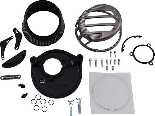 Arlen Ness Sidekick Air Cleaner Kit Titanium For HD FXLRS 1923 ABS 17-24 81-308