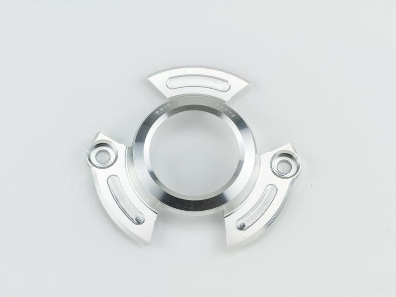 PUIG Clutch Cover Silver for Yamaha TMax 530/DX/SX/560/Tech Max 17-24 9855P