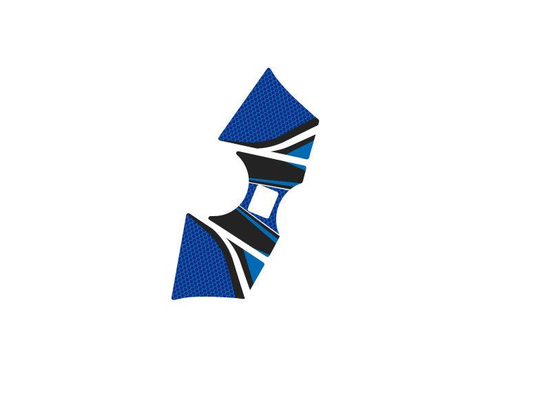 Puig Radikal Yoke Protector Blue 9369H