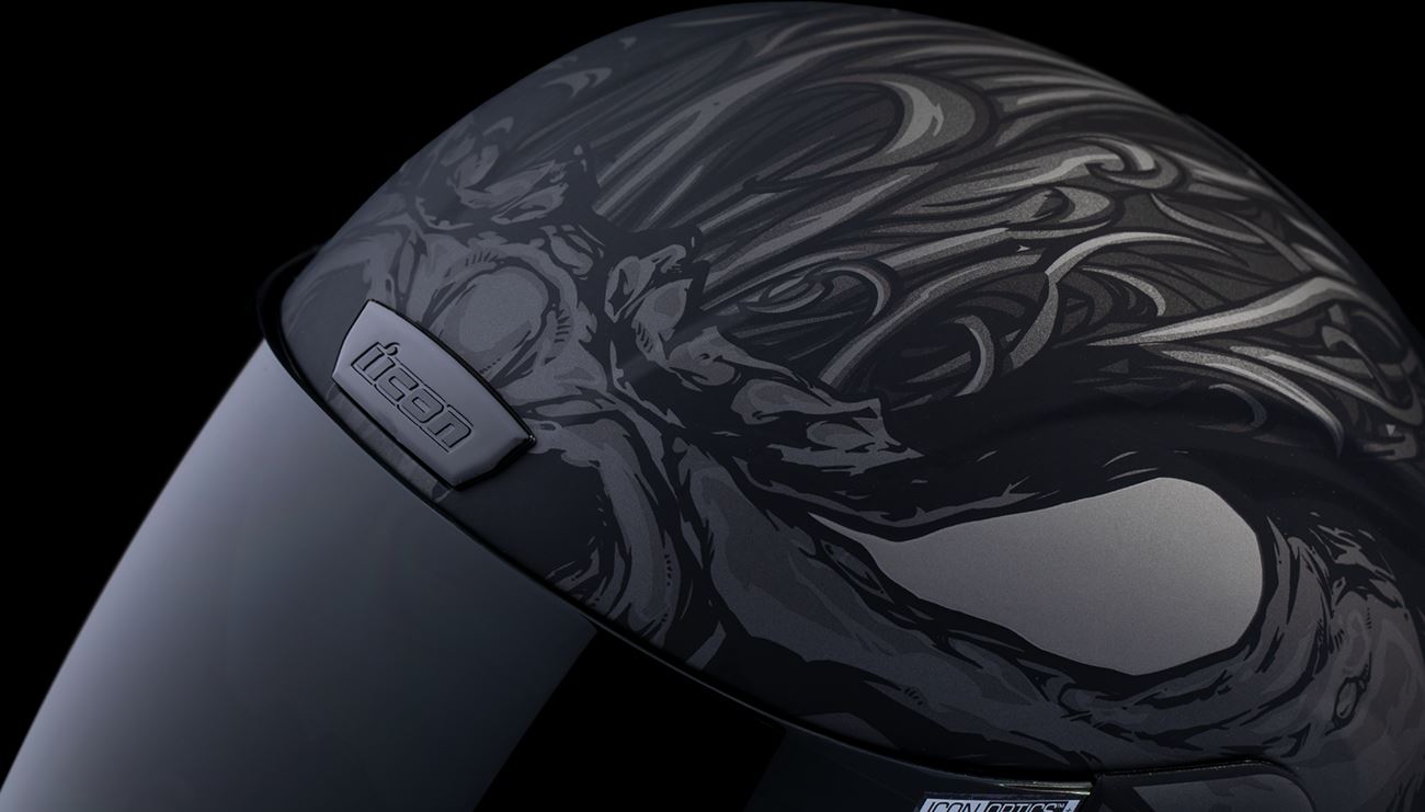 Icon Street Helmet Airform Mips Manik'rr Dark 24 Model