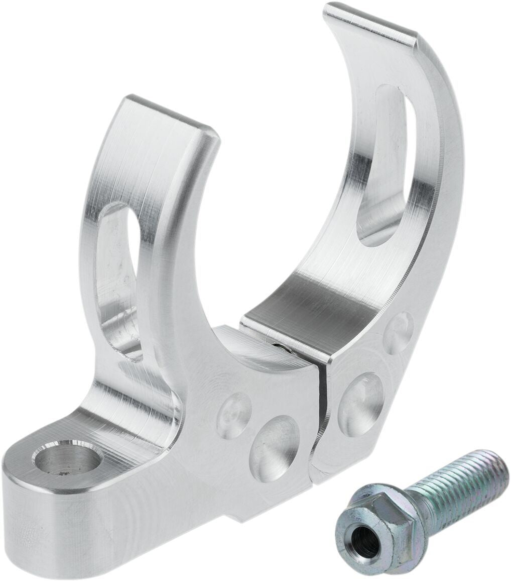 Joker Machine Accessory Mount Clamp Billet Aluminum Silver 60-130-4