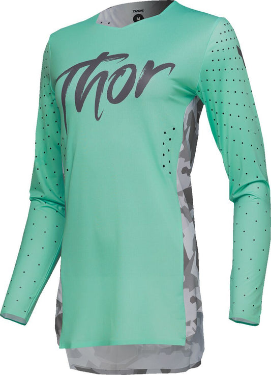 THOR Women's SPORTMODE Shadow Jersey TEAL 2024 Model