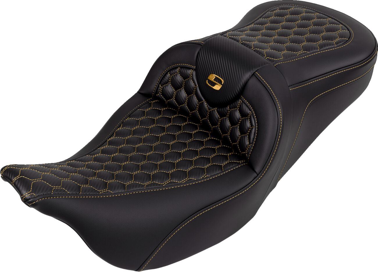 Saddlemen Honeycomb Roadsofa Saddlehyde Seat Without Backrest For Harley Davidson FLHXS 1868 ABS 08-23 808-07B-18907