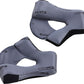 ICON Airflite™ Motorcycle Helmet Cheek Pads Gray 2023 Model