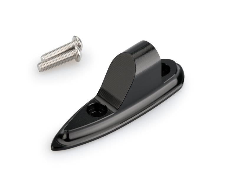 PUIG Rearview Mirror Adaptor Black for Yamaha YZF R3 15-18 9586N