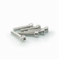 PUIG M5 25mm Allen Screws x 6 Silver Universal 0185P