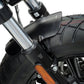 PUIG Aluminum Milled Front Mudguard Black for Indian Scout 15-25 9739N