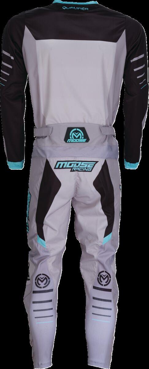 Moose Racing Jersey Qualifier Gray/Teal