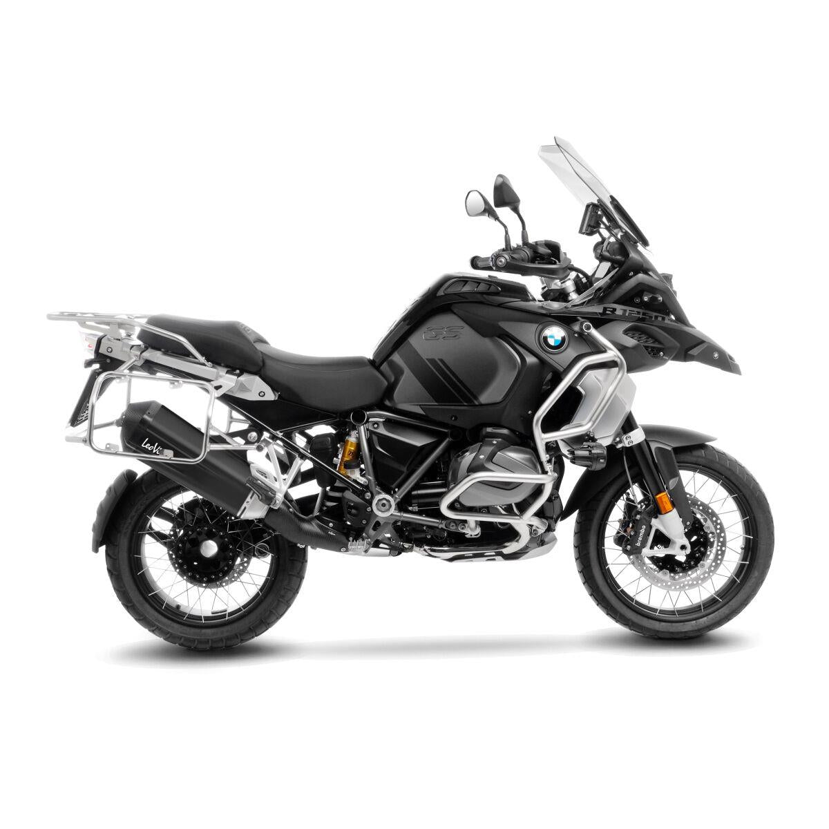 Leovince LV-12R Black Edition Slip-On Muffler For BMW R 1250 GS 2013-2023 15310B