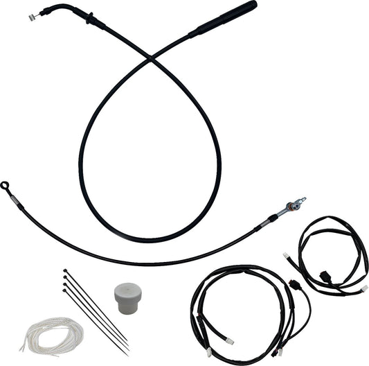 Fat Baggers Inc. EZ Install Kit For Harley FLHLT 1923 2023-2026 Black 149014-B
