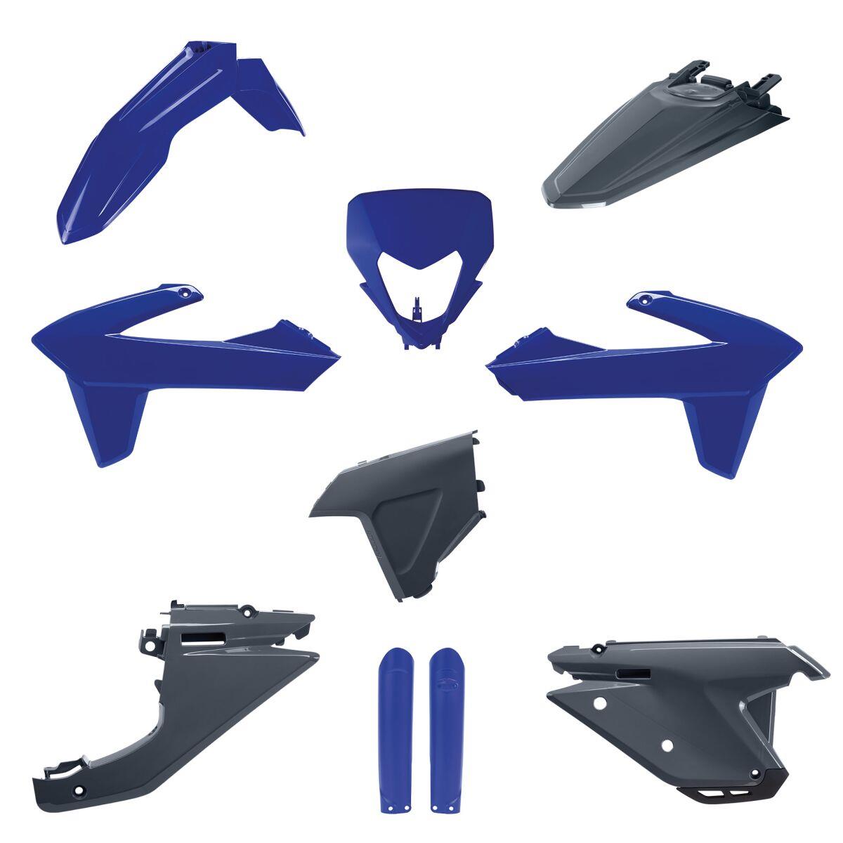 Polisport Complete Body Kit For Sherco SE 250 2025-2026 Blue Gray 91622