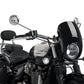 PUIG Anarchy Semi Fairing Black for Triumph Bonneville Speedmaster 18-25 21114N