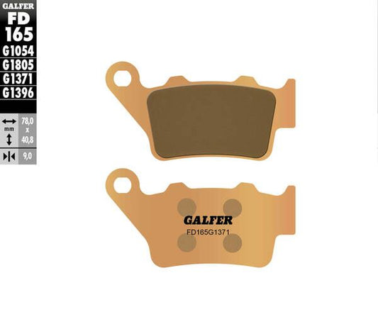 GALFER Brake Pad Street Sintered Metal FD165G1371