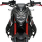 PUIG Naked Downforce Spoilers Black for Honda CB750 Hornet 23-24 21533N