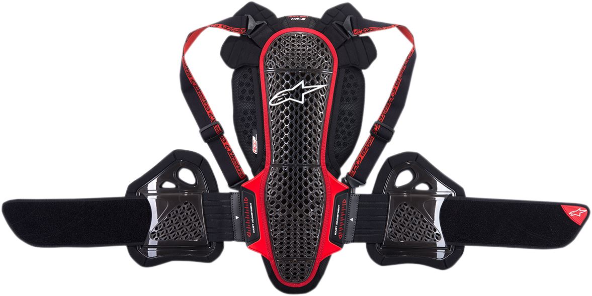 Alpinestars Nucleon Kr-3 Back Protector Black Red