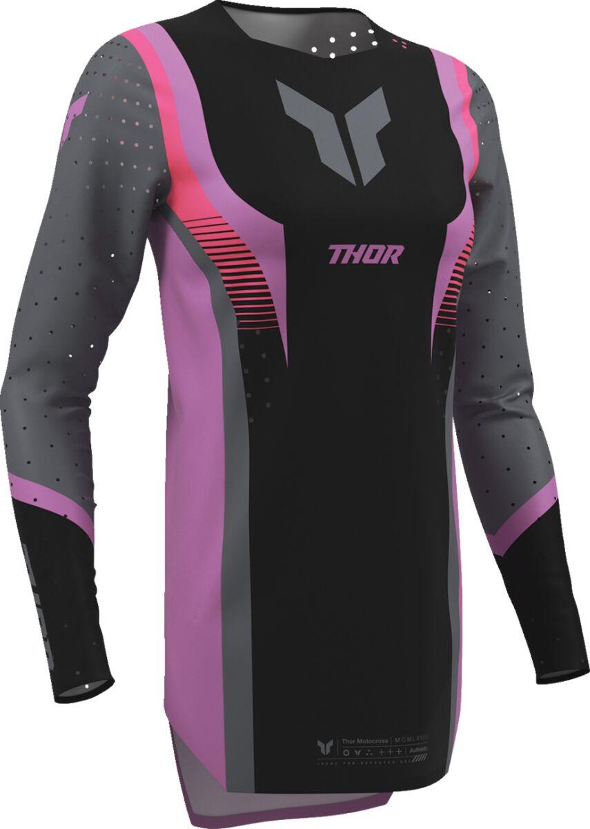 THOR Women's Sportmode Velocity Jersey Gray/Blue