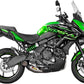 Akrapovic Racing Line Exhaust System Silver Carbon For Kawasaki KLE 650 17-20 S-K6R10-HEGEHT