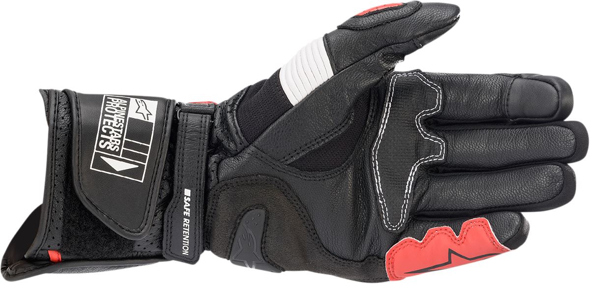 Alpinestars Sp-2 V3 Leather Gloves Red Black White