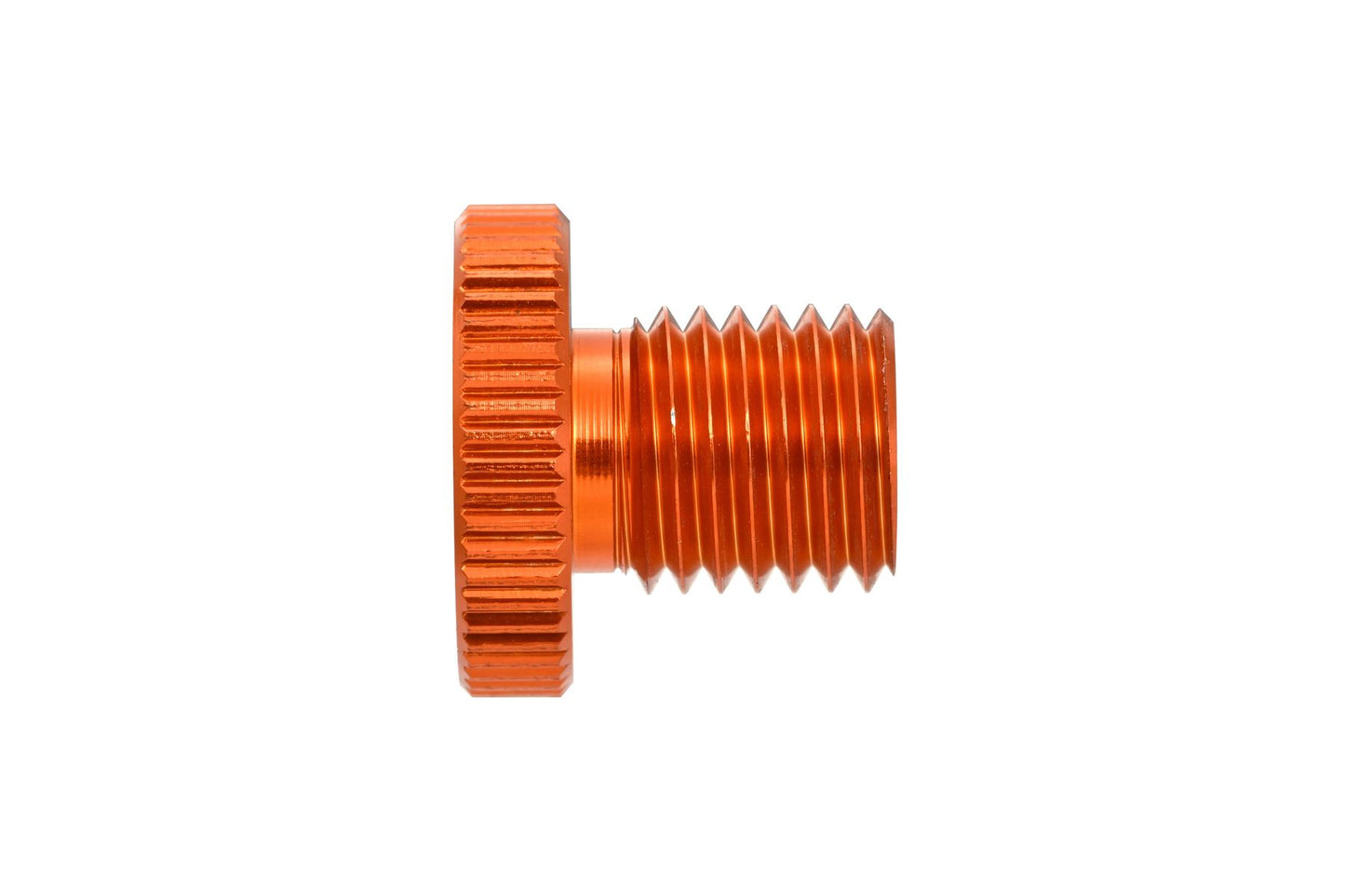 Daytona Mirror Plug Bolt Orange Right M10 x 1.25 CNC Aluminum Threaded Plug 80942