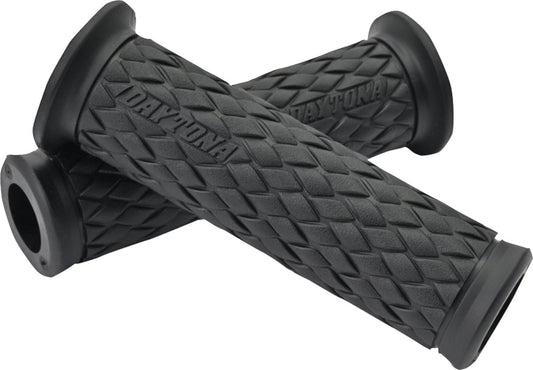 Daytona GRIPPYGRIP GGD-Knit Grips Black Open Ends 7/8 Handlebar Pair 33432