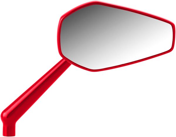 Arlen Ness Mini Stocker Forged Mirror Red Aluminum Screw-In Right 13-155