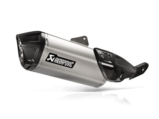 Akrapovic Slip-On Line Muffler TI/CF For Suzuki V-STROM 800 DE ABS 23-24 S-S8SO1-HAFT