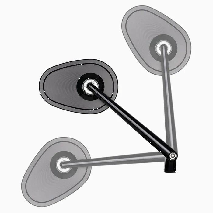 Motogadget Mo.View Club Flip 150mm Mirror Black Handlebar End Side View 7003073