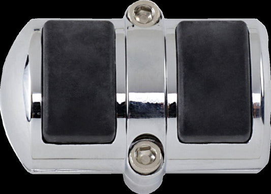 Kuryakyn Shift Peg Cover For Yamaha XVS 1300 CT 1998-2017 Black Chrome KUR4034