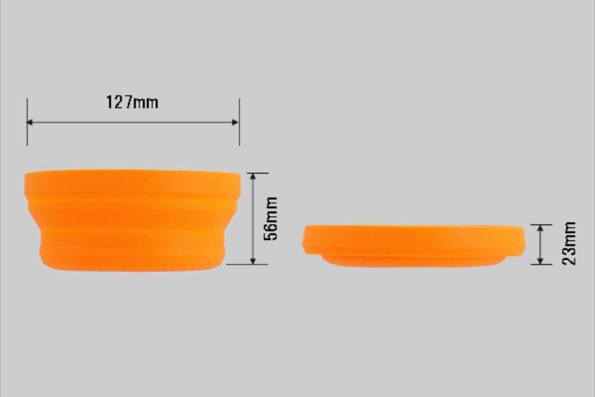 Daytona Magnetic Silicone Tray Orange Rubber Foldable Hardware Tool Tray 31021