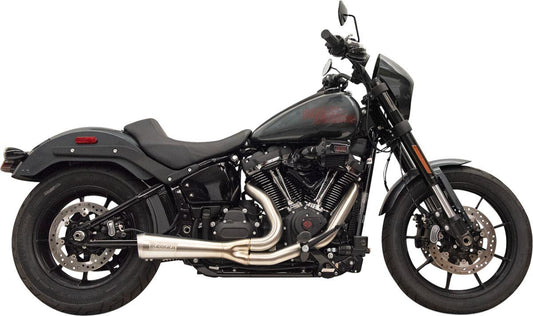Bassani 2-Into-1 The Ripper Exhaust System For Harley Fxbb 1923 2018-2025 1s75ss