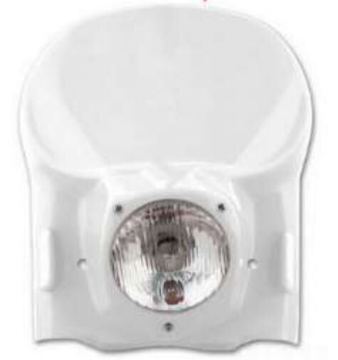 UFO VINTAGE UNIVERSAL HEADLIGHT (78-88) WHITE ME08040W