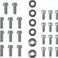 Moose Offroad Billet Radiatior Guards For Beta RR 250 1987-2026 Silver 12-4024