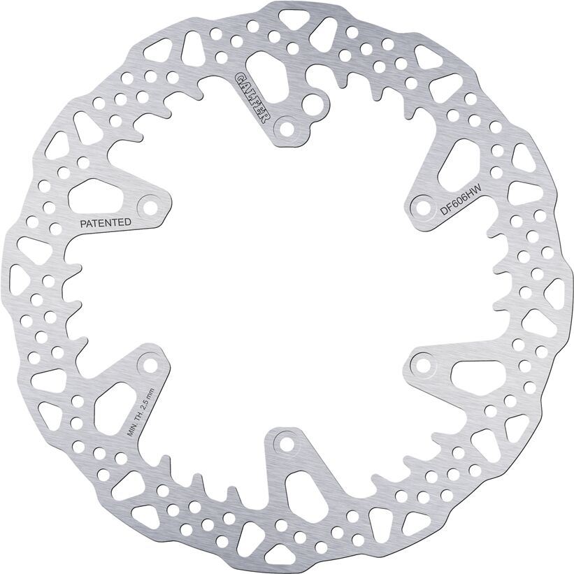 Galfer Brake Rotor Shark Fixed For KTM SX 125 1981-2027 Silver DF606HW