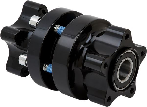 Arlen Ness Cartridge Hub Dual Black Aluminum For HD FXFBS 1868 18-23 71-614