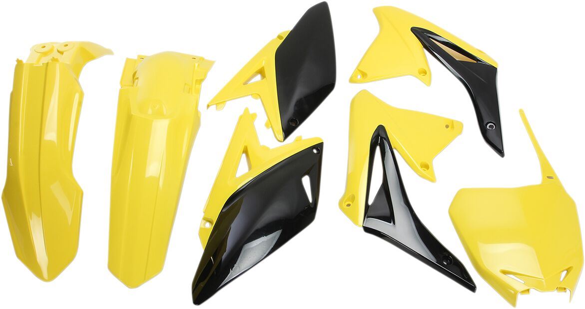 UFO COMPLETE BODY KIT SUZUKI RMZ250 OEM-COLOR (17) SUKIT416-999K