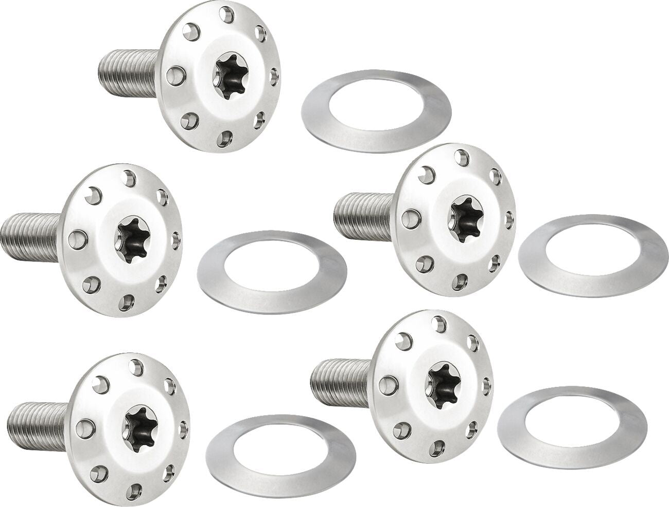 Arlen Ness Holeshot Front Floating Brake Rotor Bolt 5pk HD RA 1250 21-24 300-905
