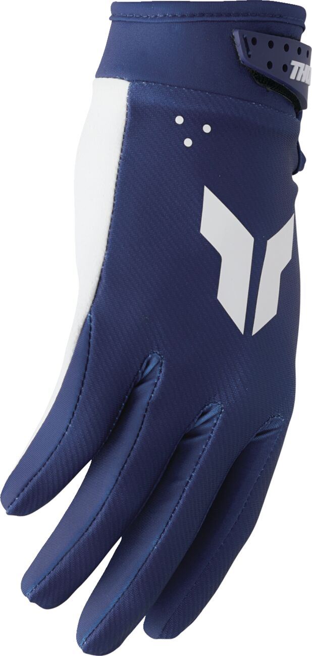 THOR Launchmode Gloves White/Blue